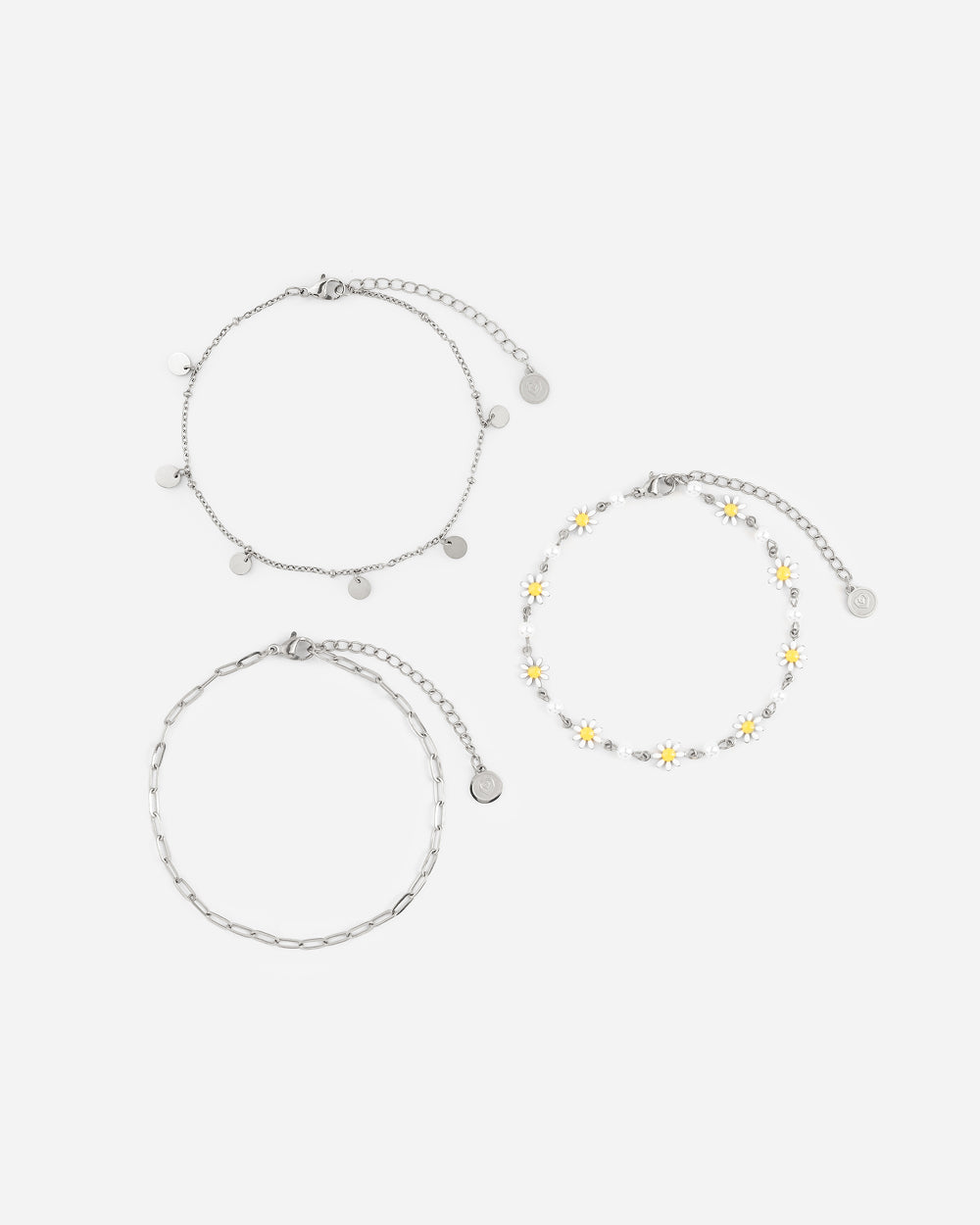 ANKLET Link Chains - Silver