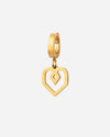 CHARM Bokyna Heart - Gold
