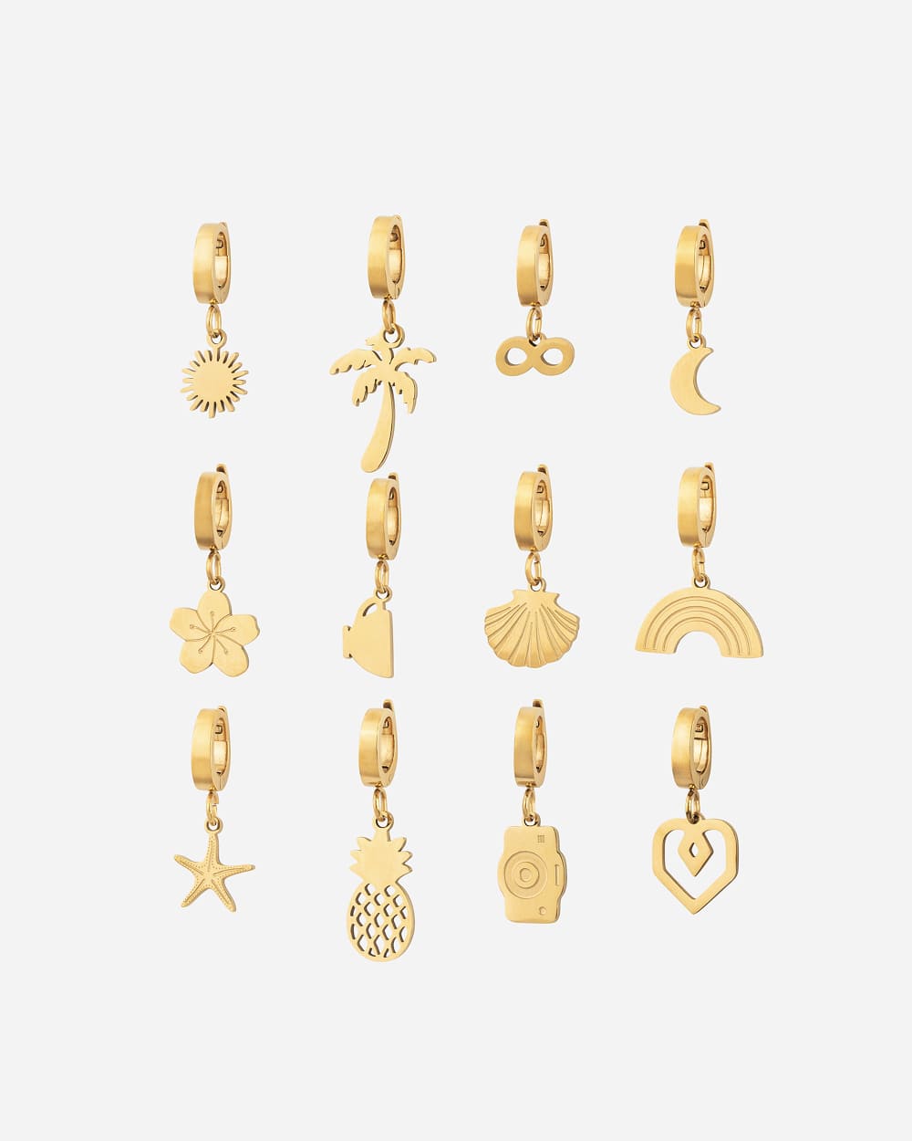 CHARM Bokyna Heart - Gold