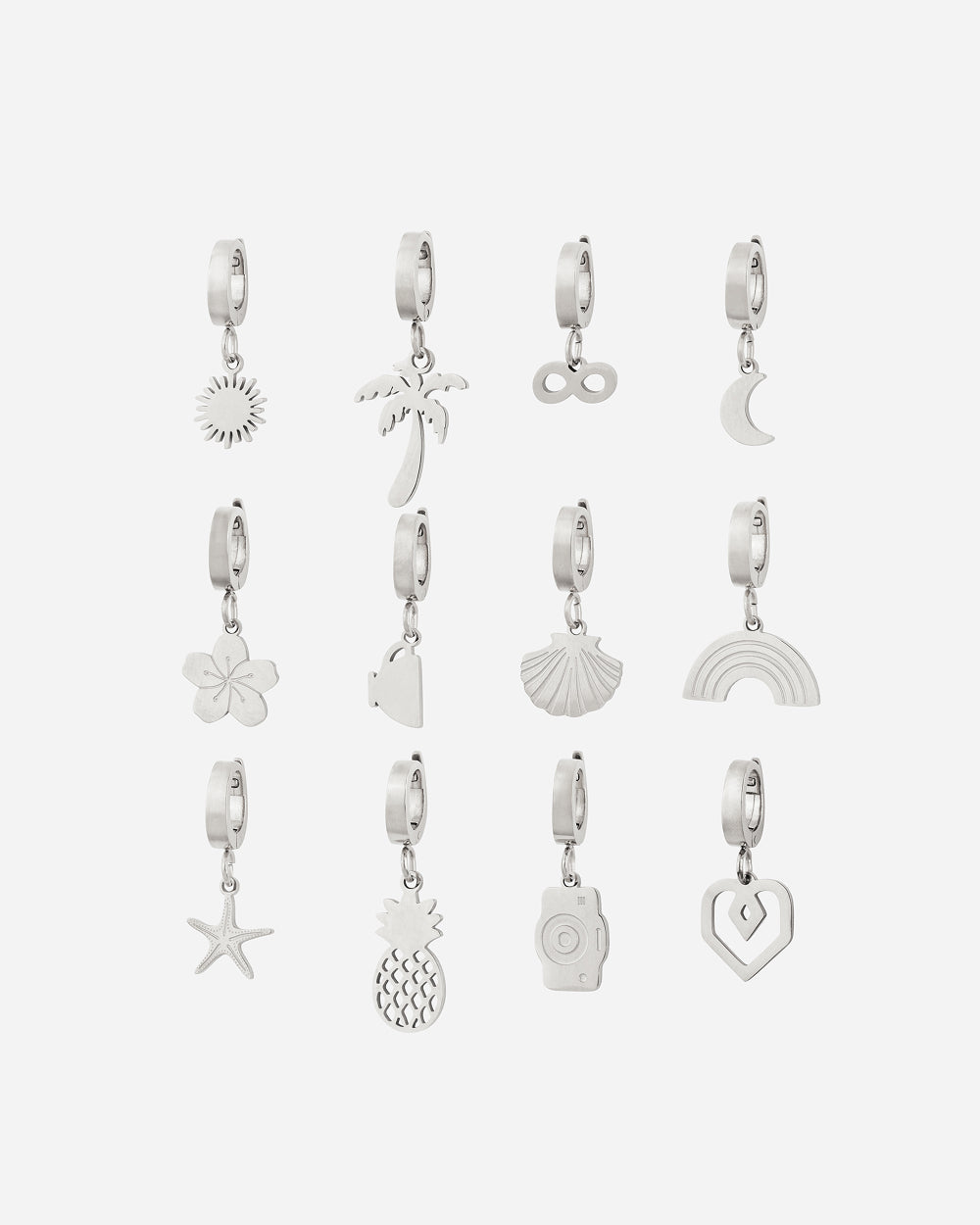 CHARM Sea Star - Silver