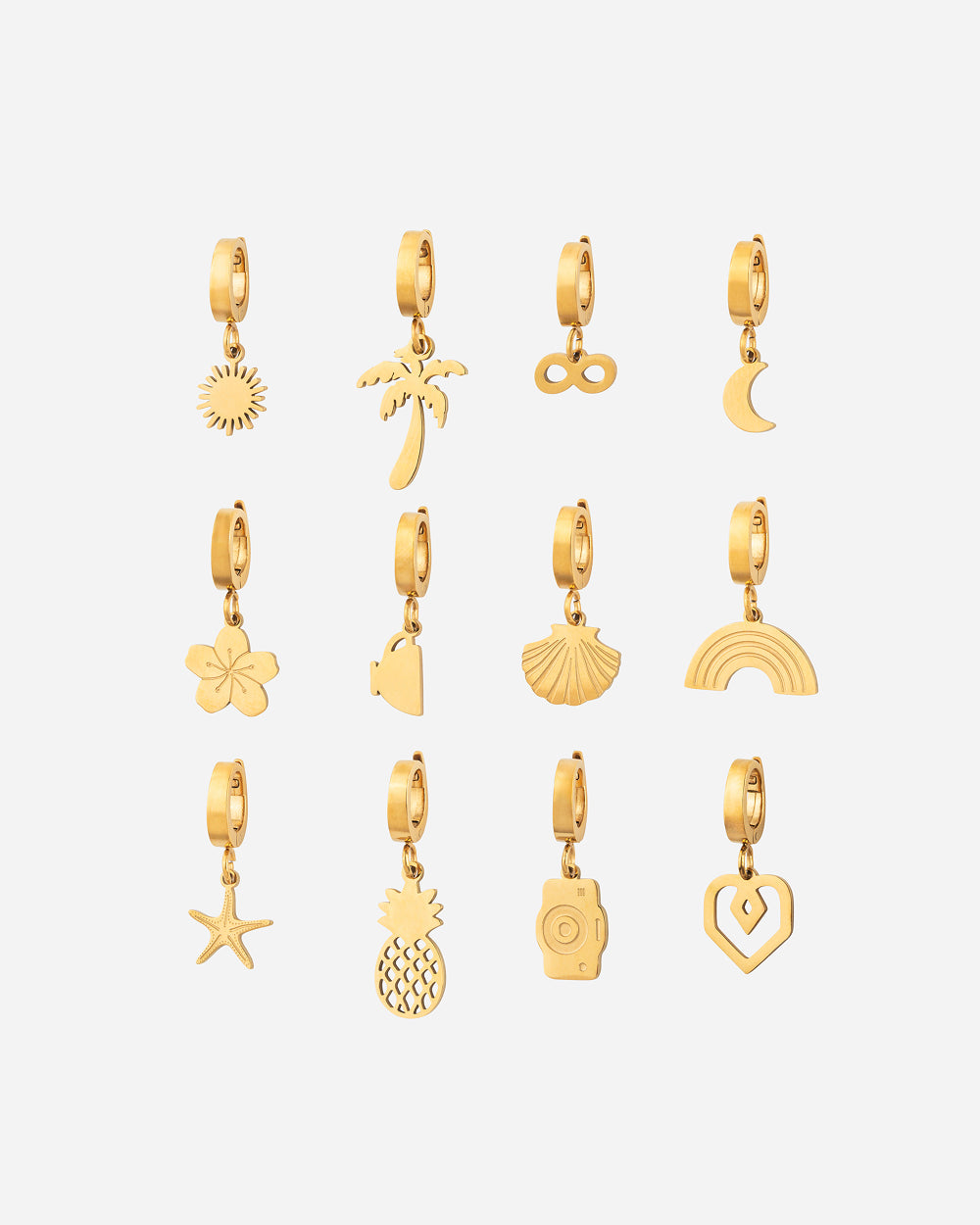 CHARM Seashell - Gold